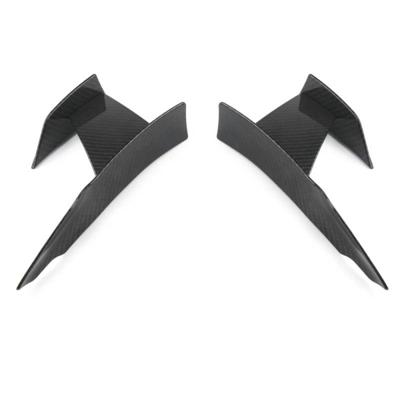Auto Spoilerlippe 6 Stücke Für F80 Für M3 Für F82 Für M4 Carbon Faser Oder Helle Schwarz Auto Styling Zubehör Front Stoßstange Seite Dekoration Auto-Frontspoiler(Kohlefaser) von KUVIEZ