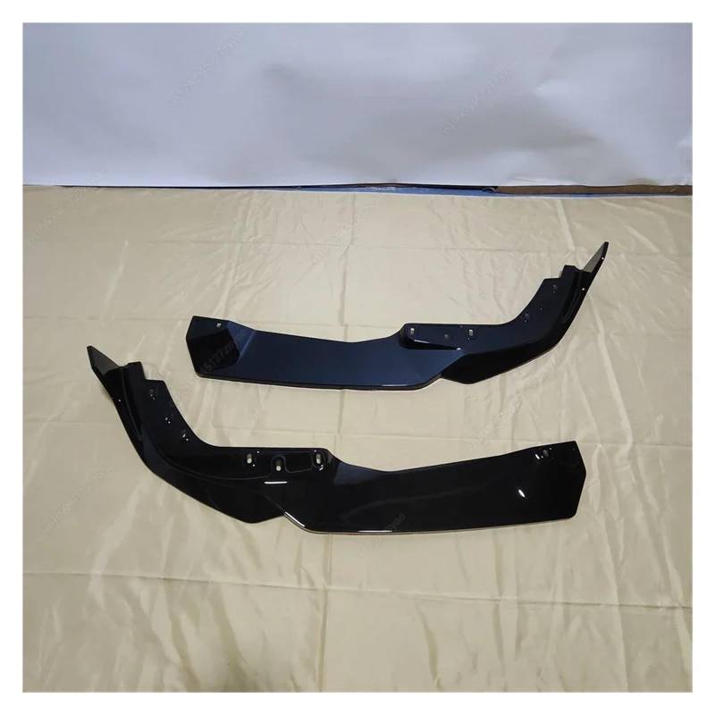 Auto Spoilerlippe Auto Front Stoßstange Splitter Lip Spoiler Schutz Körper Kits Für 3 Serie G20 G21 Sport 320i 325i 330i 320d M340i Für LCI 2022-2024 + Auto-Frontspoiler(Gloss Black) von KUVIEZ