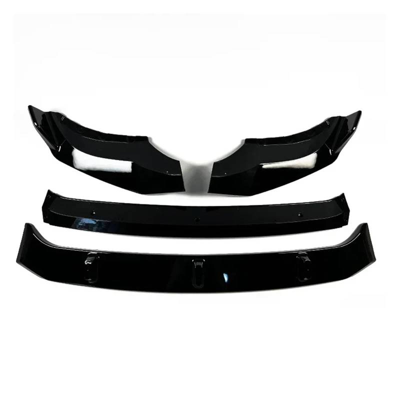 Auto Spoilerlippe Auto Lower Front Bumper Für Für X5 G05 Für MSport 2019 2020 2021 2022 2023 Spoiler Lip Unteren Körper Kit Diffusor Splitter Tuning Schutz Auto-Frontspoiler(Glossy Black) von KUVIEZ