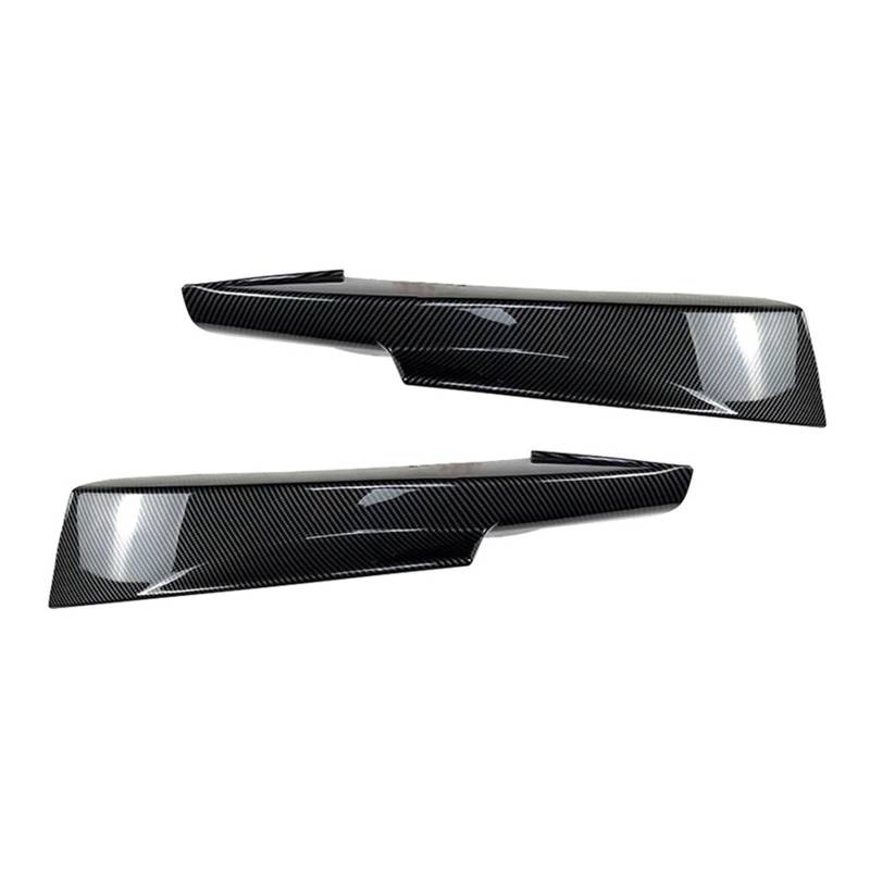 Auto Spoilerlippe Auto Vordere Stoßstange Lippe Für 3 Serie E90 E91 Für LCI Sport 2009 2010 2011 2012 Splitter Diffusor Körper Kits Spoiler Stoßstange Schutzfolie Auto-Frontspoiler(Carbon Look Splitte von KUVIEZ