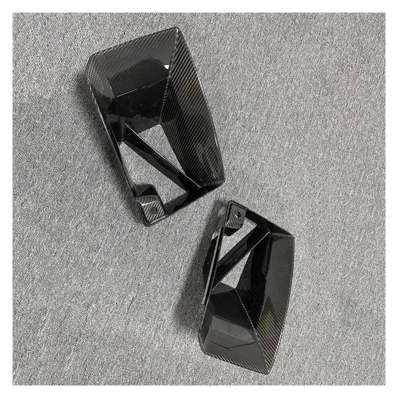 Auto Spoilerlippe Front Air Vent Abdeckung Dekor Dry Carbon Fiber Front Bumper Air Vent Trim Splitter Für 2 Serie Für M2 G87 2 Tür 2023 + Auto-Frontspoiler von KUVIEZ