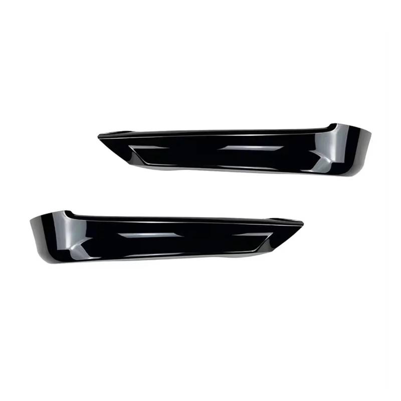 Auto Spoilerlippe Front Lip Splitter Diffusor Body Kit Spoiler Stoßstange Schutzfolie Für 3 Serie E90 E91 Frühen 320i 325i 2005 2006 2007 2008 Auto-Frontspoiler(Gloss Black Splitter) von KUVIEZ