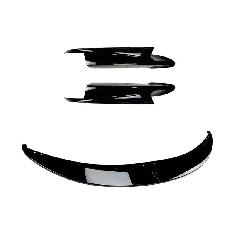 Auto Spoilerlippe Frontschürze Lippe Für 3 Serie Für M3 E90 E91 E92 E93 2006-2013 Splitter Diffusor Körper Kits Spoiler Stoßstange Schutz Zubehör Auto-Frontspoiler(Gloss Black Set) von KUVIEZ