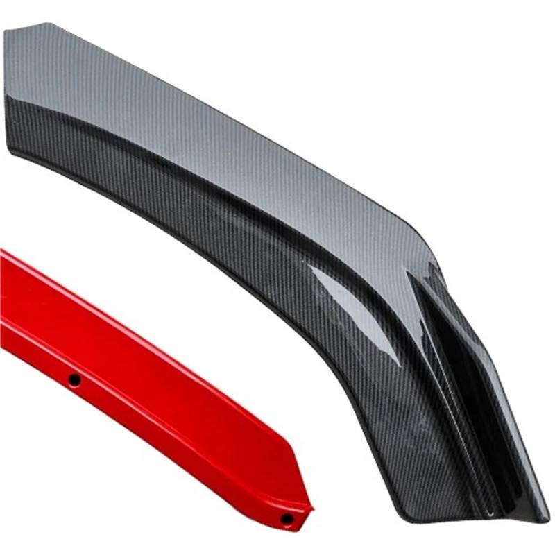 Auto Spoilerlippe Frontschürze Spoiler Schutz Platte Lip Body Kit Carbon Oberfläche Kinn Schaufel Für Kia Für Optima K5 2014 2015 2016 2017 Auto-Frontspoiler(Carbon Surface-red) von KUVIEZ