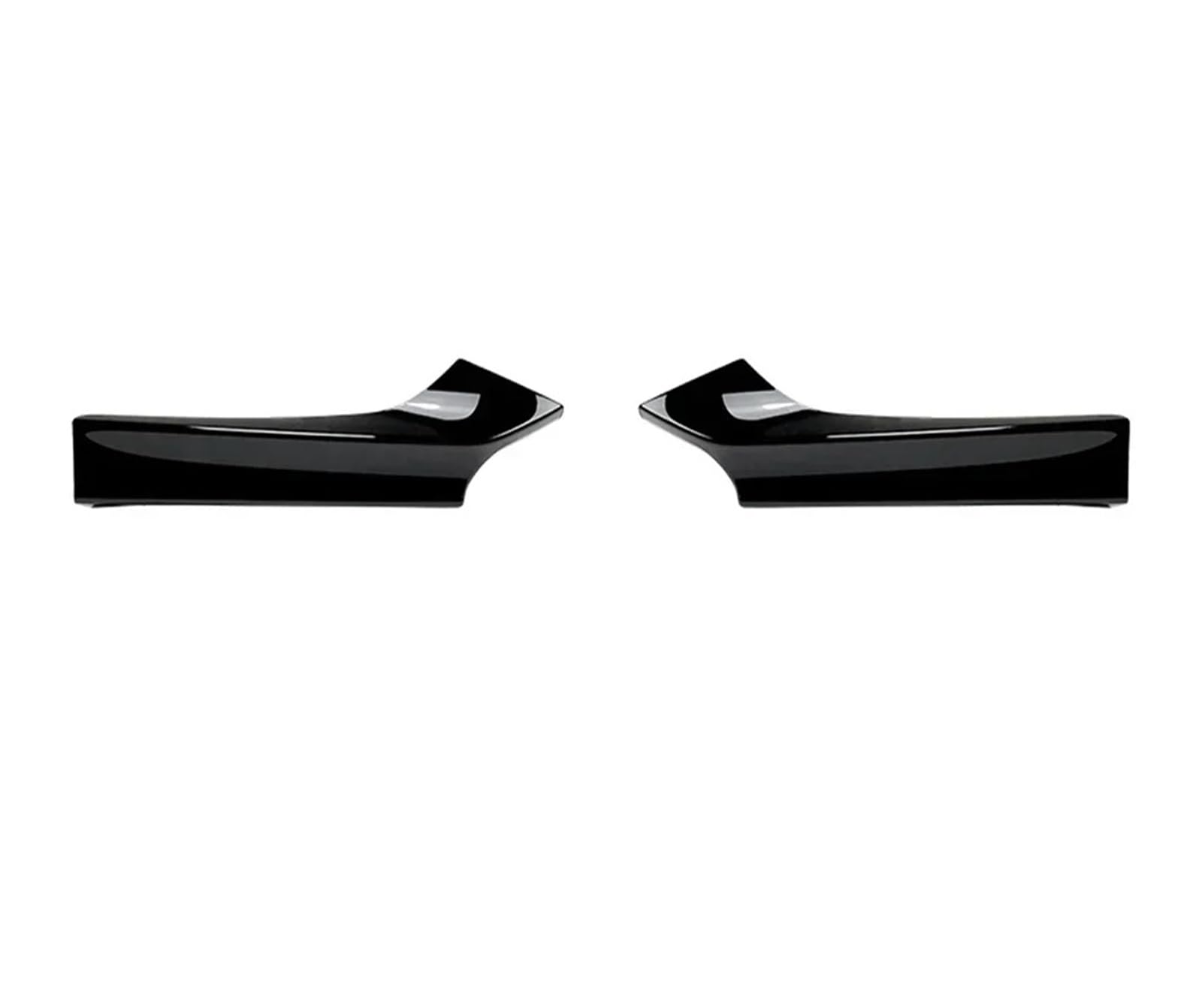 Auto Spoilerlippe Für 2 Serie F22 F23 M235i M240i 220i 228i 230i Sport 2014-2022 Für MP Stil Frontschürze Seite Lip Abdeckung Air Vent Spoiler Trim Auto-Frontspoiler(Glossy Black) von KUVIEZ