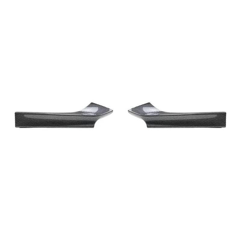 Auto Spoilerlippe Für 2er F22 F23 Sport MP 2015 2016 2017 2018 2019 Außenschutz Dekoration Auto Vorderstoßstange Lippe Vorderecke Spoiler Diffusor Kit Auto-Frontspoiler(Carbon Look Corner) von KUVIEZ