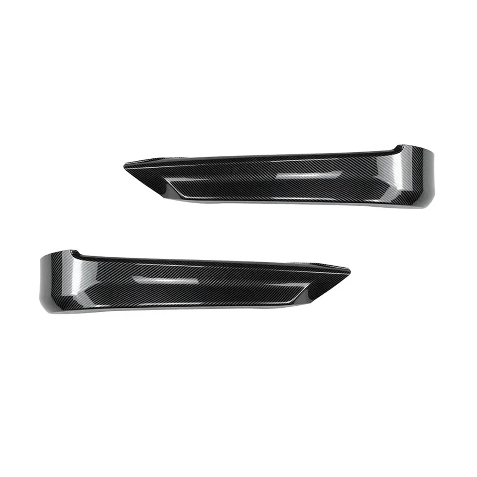 Auto Spoilerlippe Für 3 Serie 318i 320i 330i E90 E91 Für LCI 2005 2006 2007 2008 Facelift Vordere Stoßstange Lip Body Kit Spoiler Splitter Stoßstange Canard Lip Auto-Frontspoiler(Carbon Look) von KUVIEZ