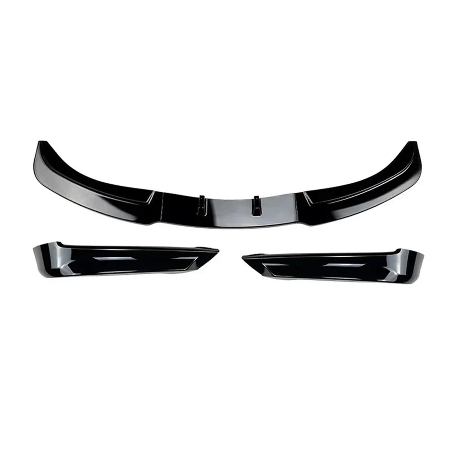 Auto Spoilerlippe Für 3er E90 E91 320i 325i 2005 2006 2007 2008 Auto-Frontstoßstange Canard Splitter Lippe Unterer Diffusor Glanzschwarz Spoiler Body Kit Auto-Frontspoiler(Gloss Black Set) von KUVIEZ