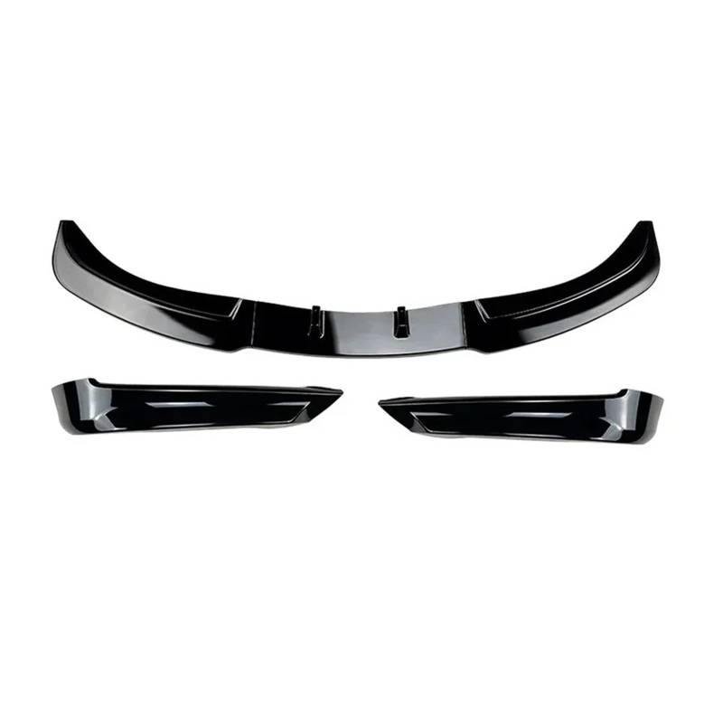 Auto Spoilerlippe Für 3er E90 E91 320i 325i 2005 2006 2007 2008 Auto-Frontstoßstange Canard Splitter Lippe Unterer Diffusor Glanzschwarz Spoiler Body Kit Auto-Frontspoiler(Gloss Black Set) von KUVIEZ
