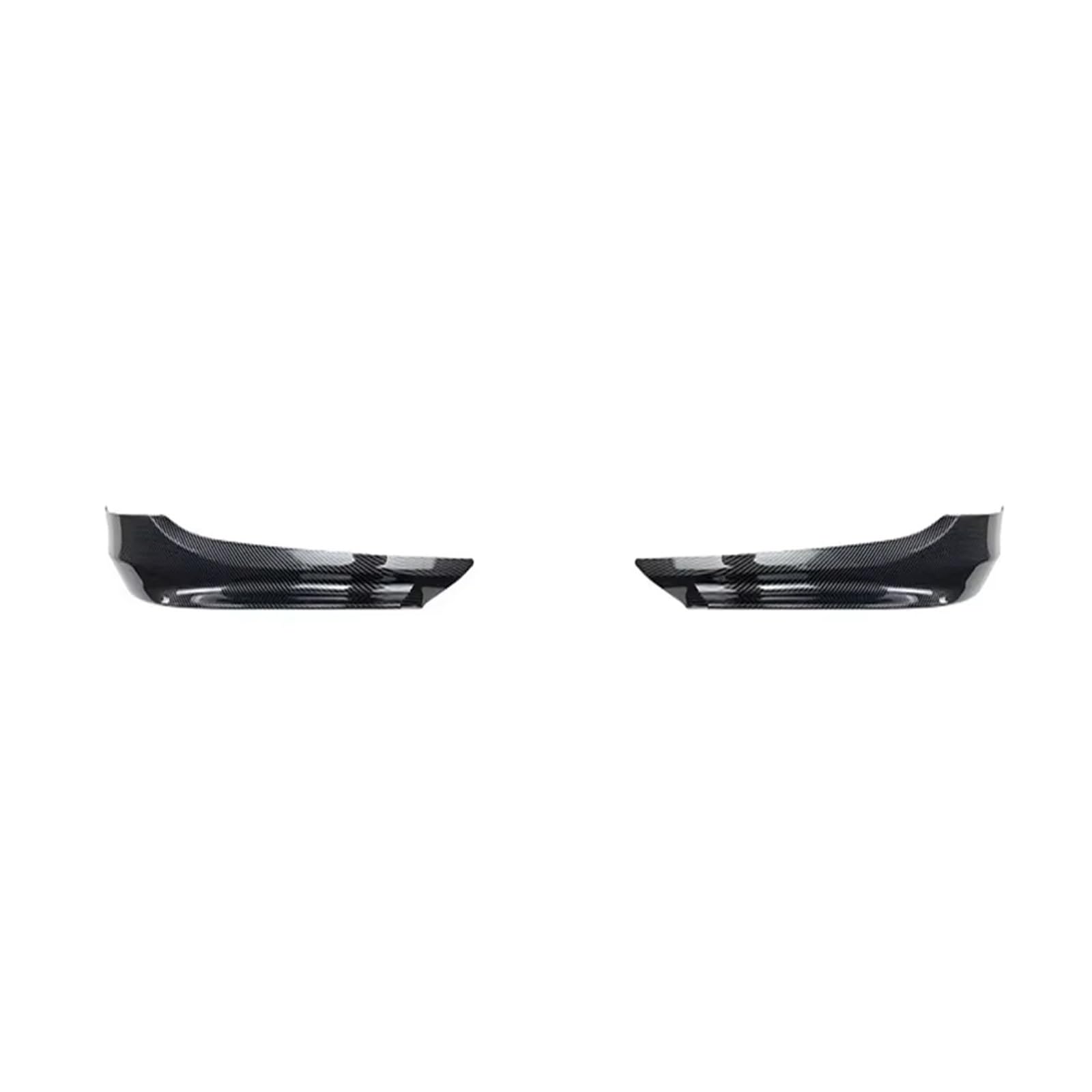 Auto Spoilerlippe Für 3er E90 E91 Für LCI 320i 330i 2009 2010 2011 2012 Auto-Frontstoßstange Lippensplitter Diffusor Body Kits Spoiler Stoßstangenschutz Auto-Frontspoiler(Carbon Look Splitter) von KUVIEZ