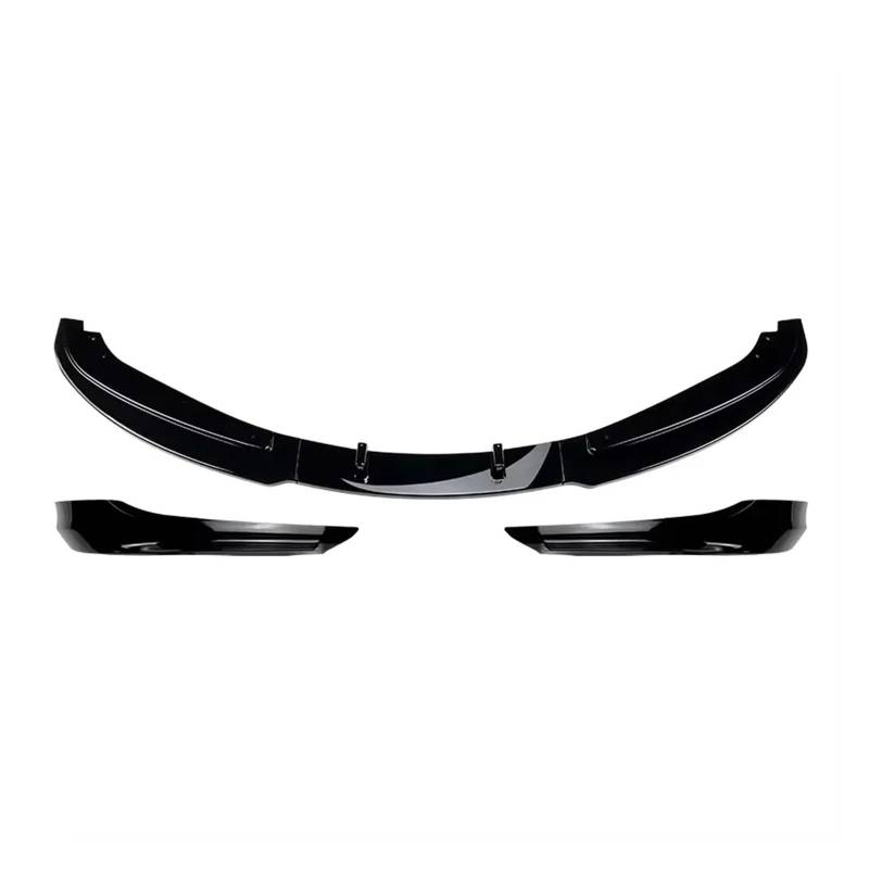 Auto Spoilerlippe Für 3er E90 E91 Für LCI 320i 330i 2009 2010 2011 2012 Auto-Frontstoßstange Lippensplitter Diffusor Body Kits Spoiler Stoßstangenschutz Auto-Frontspoiler(Gloss Black Set) von KUVIEZ