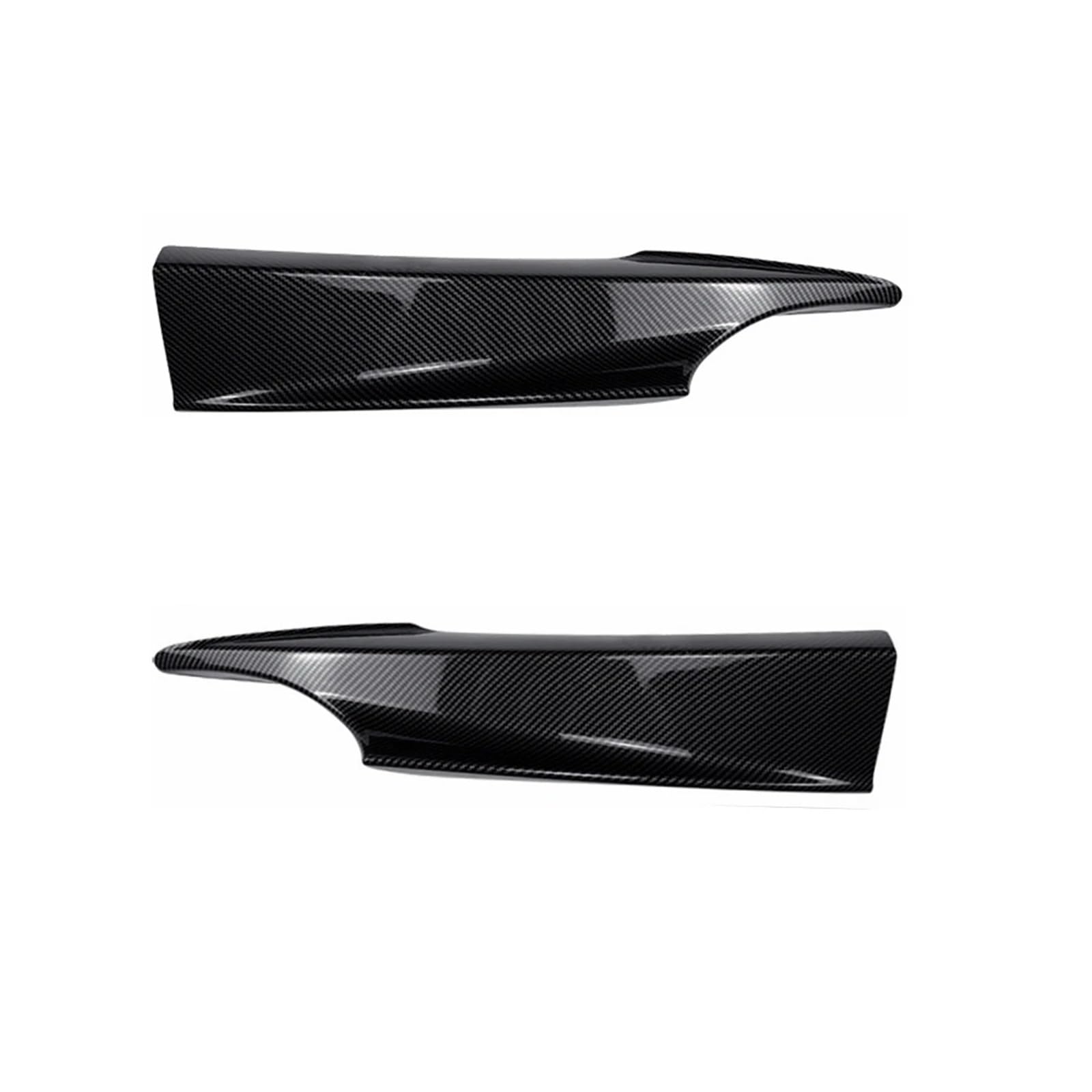 Auto Spoilerlippe Für 3er F34 GT F34 320i 325i Sport 2014 Bis 2019 Frontstoßstange Lip Spoiler Seitenabdeckung Diffusor Splitter Corner Body Kit Auto-Frontspoiler(Carbon Look) von KUVIEZ