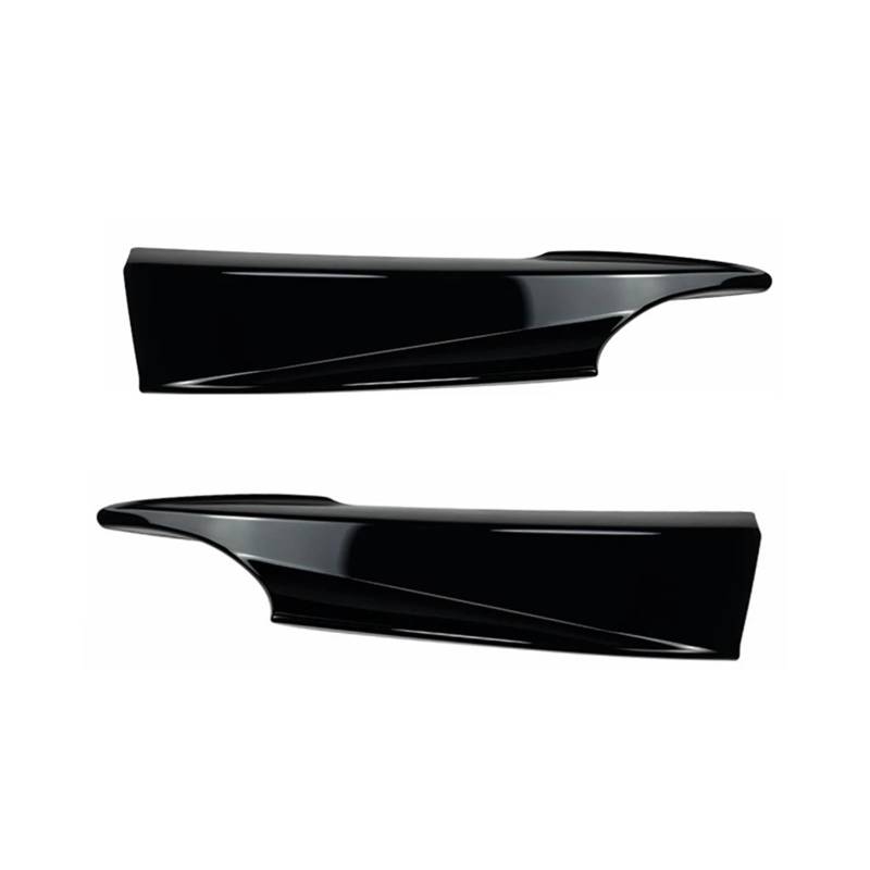 Auto Spoilerlippe Für 3er F34 GT F34 320i 325i Sport 2014 Bis 2019 Frontstoßstange Lip Spoiler Seitenabdeckung Diffusor Splitter Corner Body Kit Auto-Frontspoiler(Gloss Black) von KUVIEZ