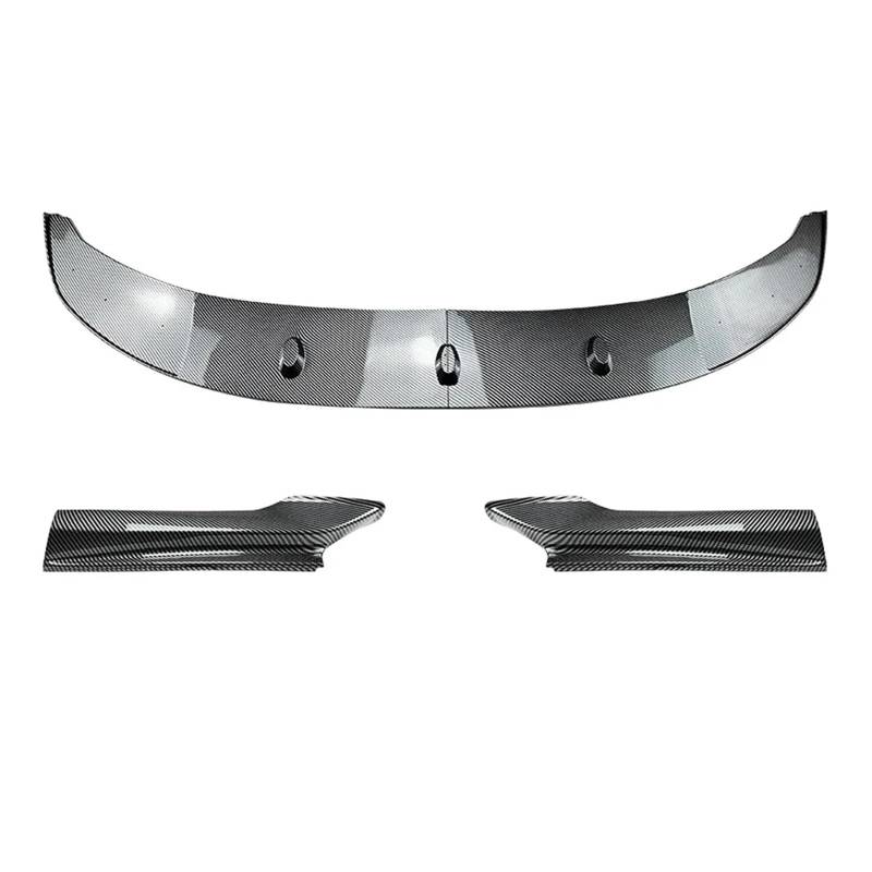 Auto Spoilerlippe Für 5 Series F10 F11 Sport 2011 12 13 14 15 16 2017 Front Lip Spoiler Corner Set Splitter Stoßstange Canard Lip Splitter Zubehör Auto-Frontspoiler(Kohlenschwarz) von KUVIEZ