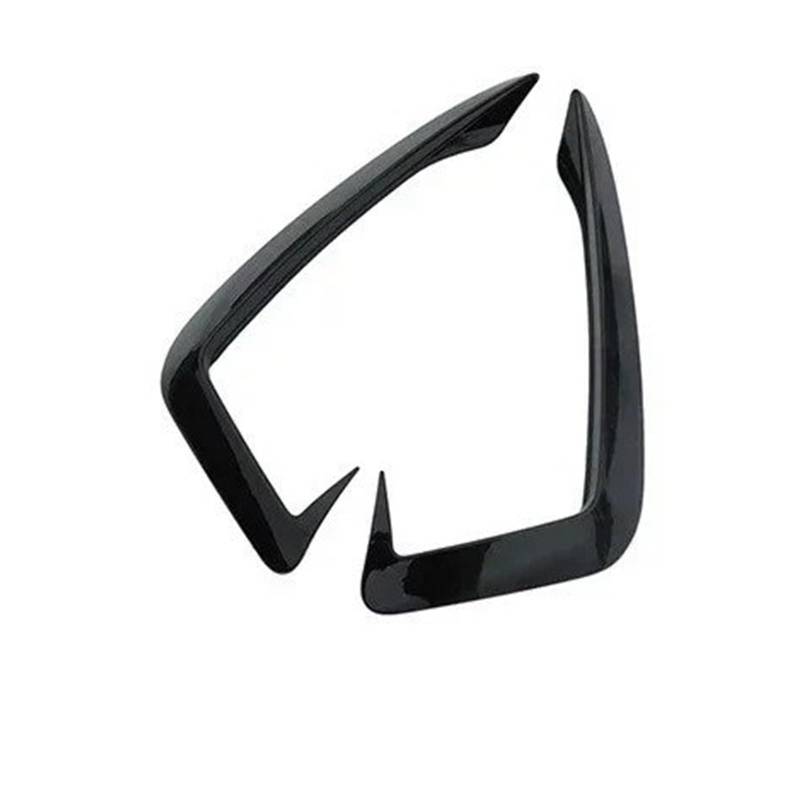 Auto Spoilerlippe Für A4 B9 2017 2018 2019 Auto Vorderen Stoßfänger Wind Messer Grille Trim Abdeckung Nebel Lampe Streifen Aufkleber Körper Kits Tuning Zubehör Auto-Frontspoiler(A Model Black) von KUVIEZ
