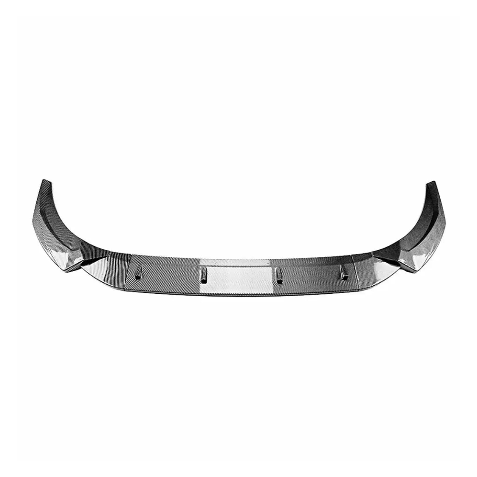 Auto Spoilerlippe Für A4 S4 B9 Für Linie Facelift 2019 2020 2021 2022 2023 2024 Auto Vorderen Stoßfänger Lip Spoiler Splitter Front Lip Canard Abdeckung Körper Kit Auto-Frontspoiler(Carbon Look) von KUVIEZ