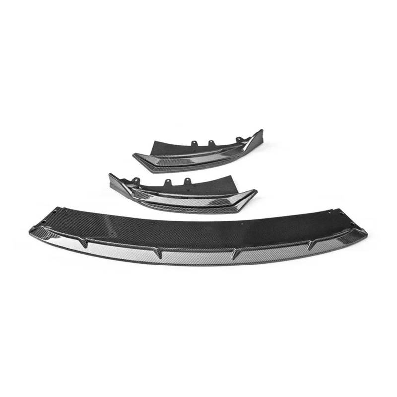 Auto Spoilerlippe Für BYD Für Dichtung Für EV 2022 2023 2024 Frontschürze Lip Air Splitter Auto Körper Kit Spoiler Schwarz Röcke Zubehör Auto-Frontspoiler(Carbon Paint) von KUVIEZ