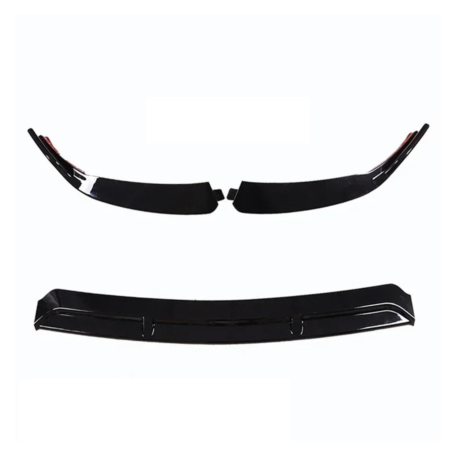 Auto Spoilerlippe Für Benz C Klasse W205 C205 C200 C250 C260 C300 C400 C450 Auto Coupe Frontschürze Lip Body Kit Spoiler Splitter Diffusor Auto-Frontspoiler(Black(2019-2021)) von KUVIEZ