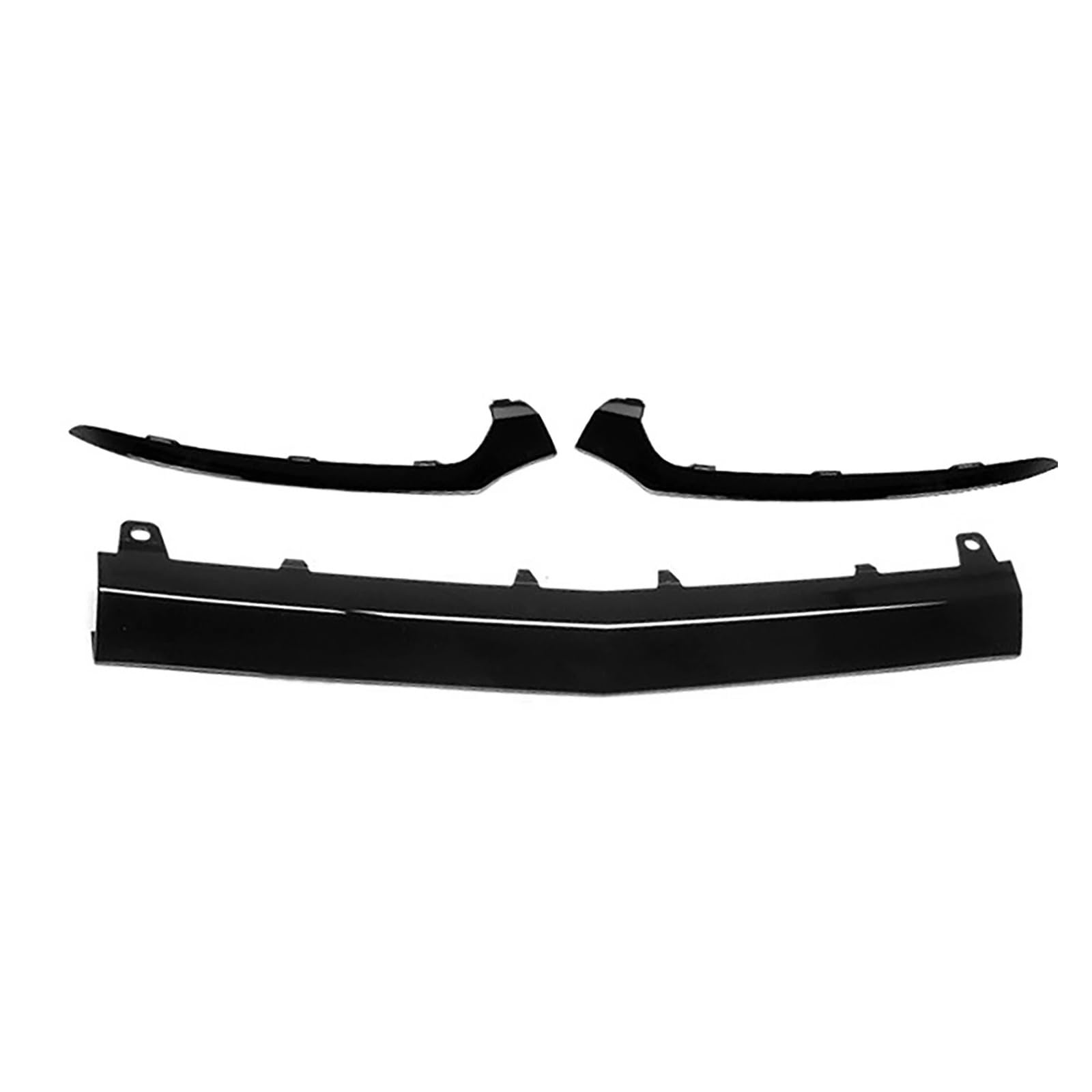 Auto Spoilerlippe Für Benz C Klasse W205 C300 C400 C63 2014 2015 2016 2017 2018 Auto Frontschürze Spoiler Diffusor Schutz Schutz Auto-Frontspoiler(Schwarz) von KUVIEZ