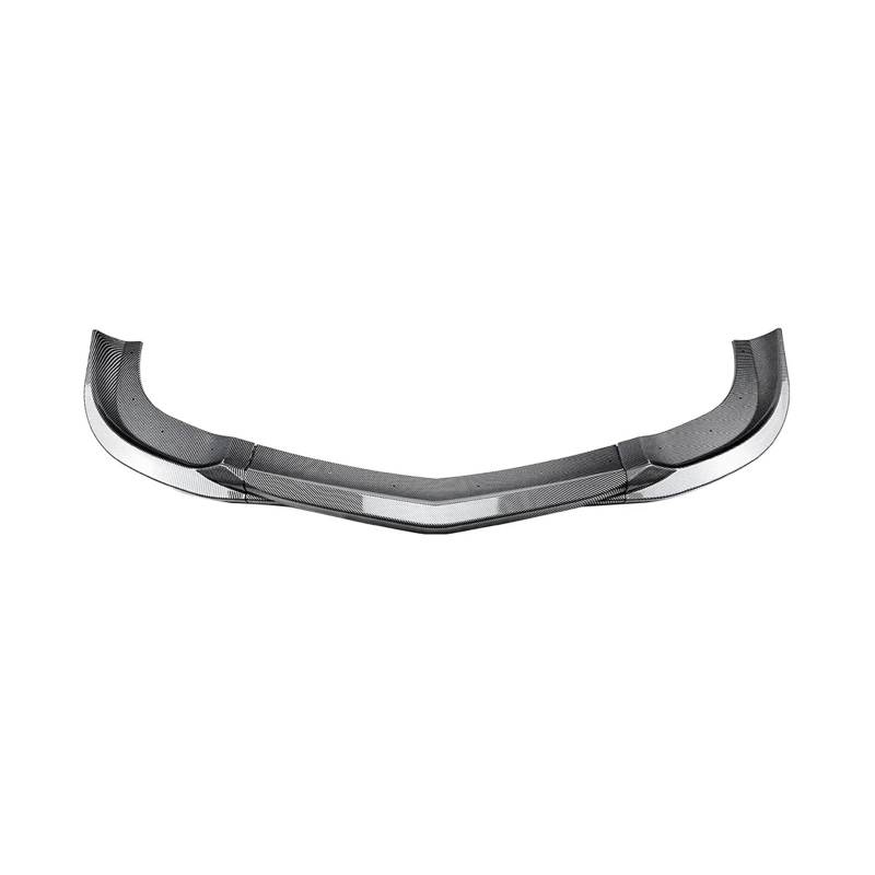 Auto Spoilerlippe Für Benz Für C-Klasse C63 Für AMG W204 2007 2008 2009 2010 Autos Außen Modifikation Teil Auto Frontschürze Lip Splitter Diffusor Body Kit Auto-Frontspoiler(Kohlefaser) von KUVIEZ