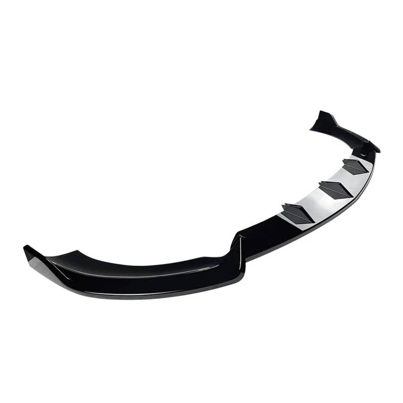 Auto Spoilerlippe Für Benz Für E-Klasse W213 2016-2020 E260 E300 E43 Für AMG ABS Front Schaufel Modifikation Auto Frontschürze Spoiler Lippe Auto-Frontspoiler(Gloss Black) von KUVIEZ