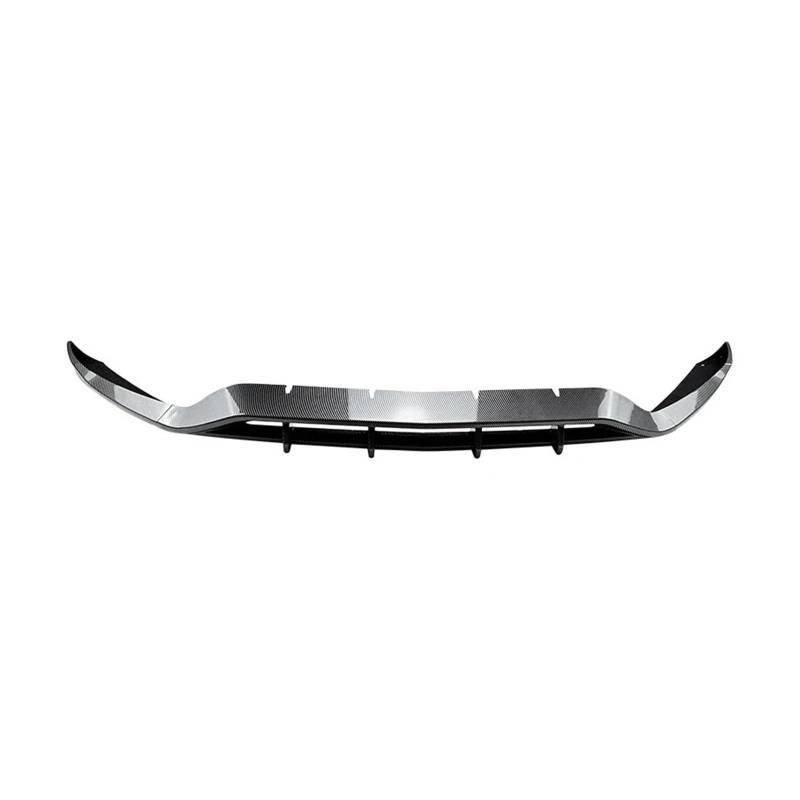 Auto Spoilerlippe Für Benz Für GLC Klasse X253 GLC200 260 300 2020-2022 Für AMG Auto Vorderen Stoßfänger Lip Glänzend Schwarz Oder Carbon Look Body Kit Auto-Frontspoiler(Carbon Look) von KUVIEZ