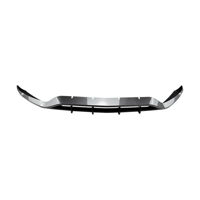 Auto Spoilerlippe Für Benz Für GLC Klasse X253 GLC200 260 300 2020-2022 Für AMG Front Schaufel Splitter Körper Kit Schutz Auto Vorderen Stoßfänger Lip Spoiler Auto-Frontspoiler(Carbon Look) von KUVIEZ