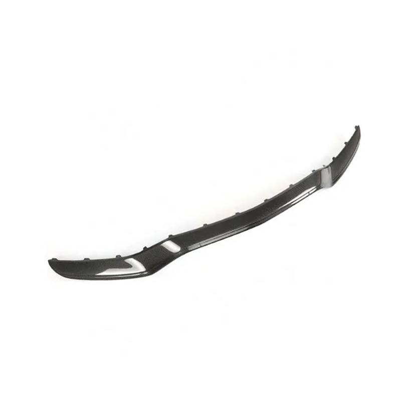 Auto Spoilerlippe Für Benz W205 C63 Für AMG S C180 C200 C260 Für Limousine 2015 2016 2017 C Klasse Carbon Fiber Front Stoßstange Mid Lip Spoiler Auto-Frontspoiler(1 Piece Carbon Fiber) von KUVIEZ