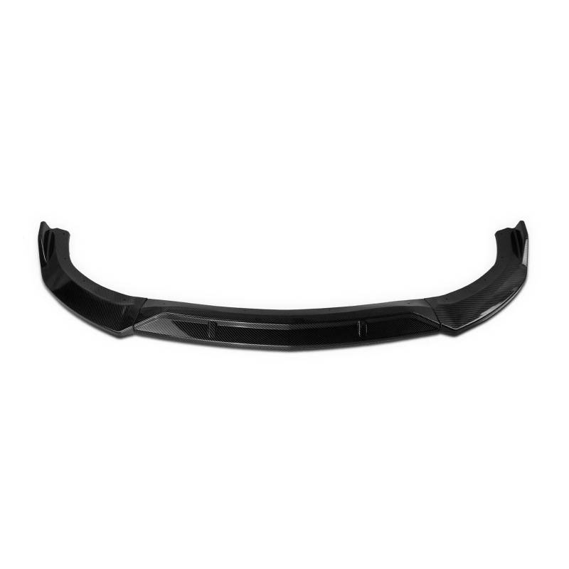 Auto Spoilerlippe Für Benz W212 E250 E350 E400 E550 Limousine 2014 2015 2016 Auto Frontschürze Spoiler Lip Untere Splitter Klinge Schutz Platte Auto-Frontspoiler(Kohlefaser-Optik) von KUVIEZ