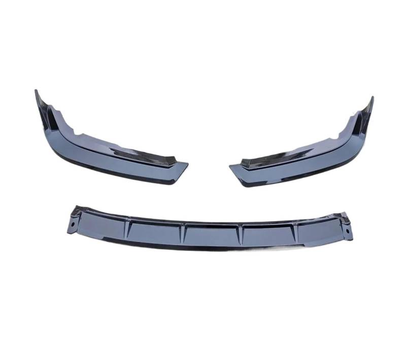 Auto Spoilerlippe Für Civic 10Th 2016 2017 2018 2019 2020 Front Front Lippe Vorne Stoßstange Refit Anti-Kollision Auto-Frontspoiler(Glossy Black) von KUVIEZ