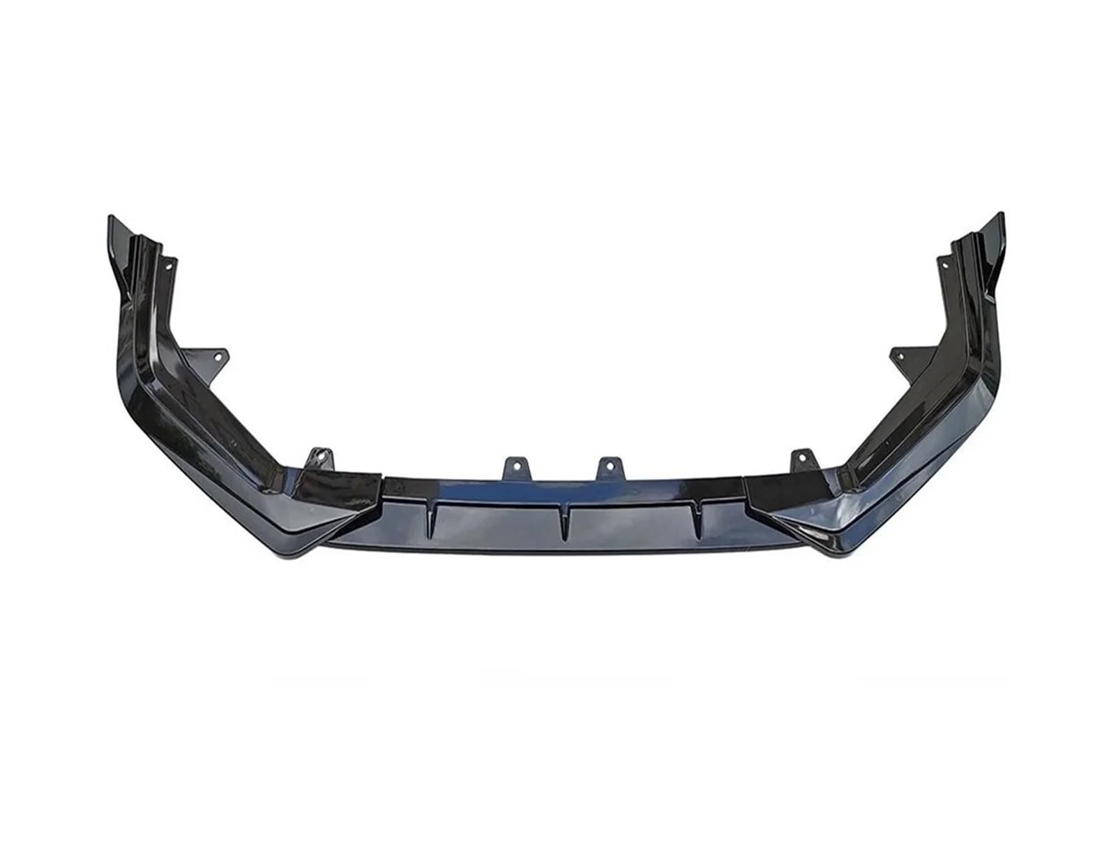 Auto Spoilerlippe Für Civic 2022 2023 11th Für Gen Auto Zubehör 3PCS Frontschürze Lip Spoiler Seite Splitter Deflektor Wachen Körper Kit Abdeckung Auto-Frontspoiler(Glossy Black) von KUVIEZ