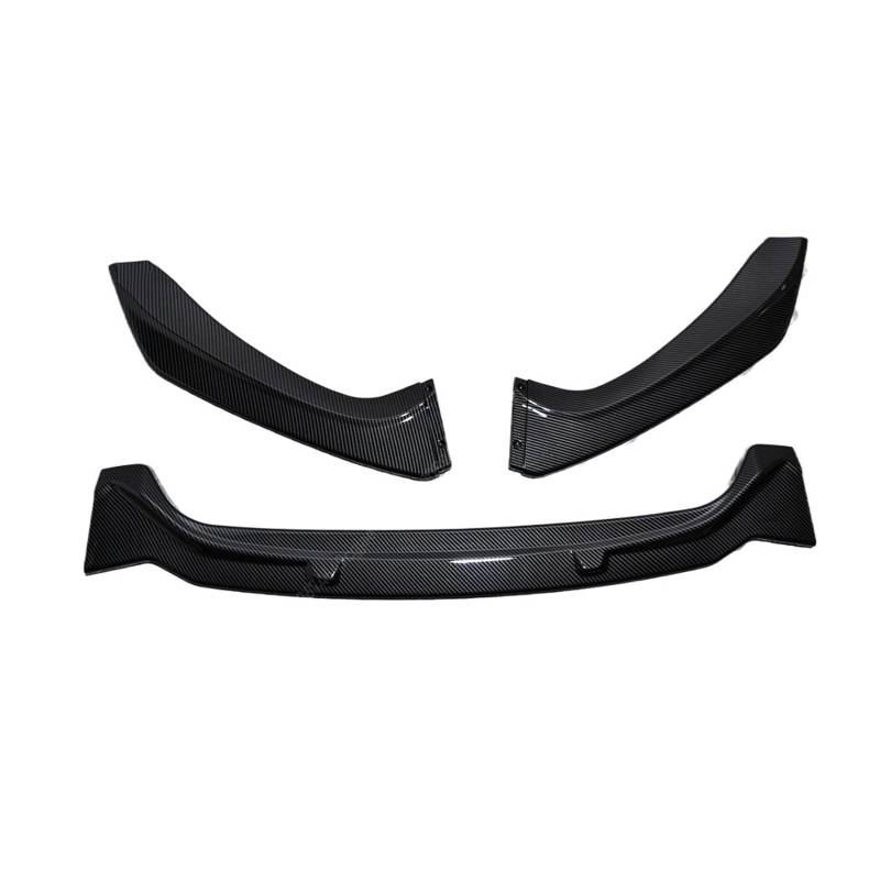Auto Spoilerlippe Für F20 F21 Sport Stil 118i 120d 120i M135i M140i 2015 2016 2017 2018 2019 Für LCI Frontschürze Lip Spoiler Splitter Diffusor Bodykit Auto-Frontspoiler(Carbon Look) von KUVIEZ