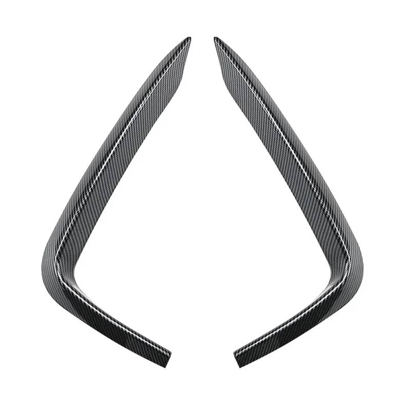 Auto Spoilerlippe Für F22 F23 218i 220i 228i 230i M235i M240i Sport 2014-2020 Frontschürze Seite Splitter Canard Spoiler Kit Nebel Lampe Aufkleber Auto-Frontspoiler(Carbon Fibre Patter) von KUVIEZ