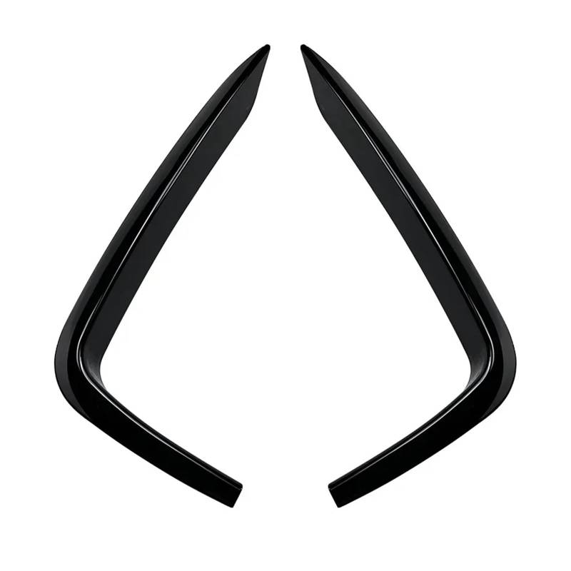 Auto Spoilerlippe Für F22 F23 218i 220i 228i 230i M235i M240i Sport 2014-2020 Frontschürze Seite Splitter Canard Spoiler Kit Nebel Lampe Aufkleber Auto-Frontspoiler(Gloss Black) von KUVIEZ