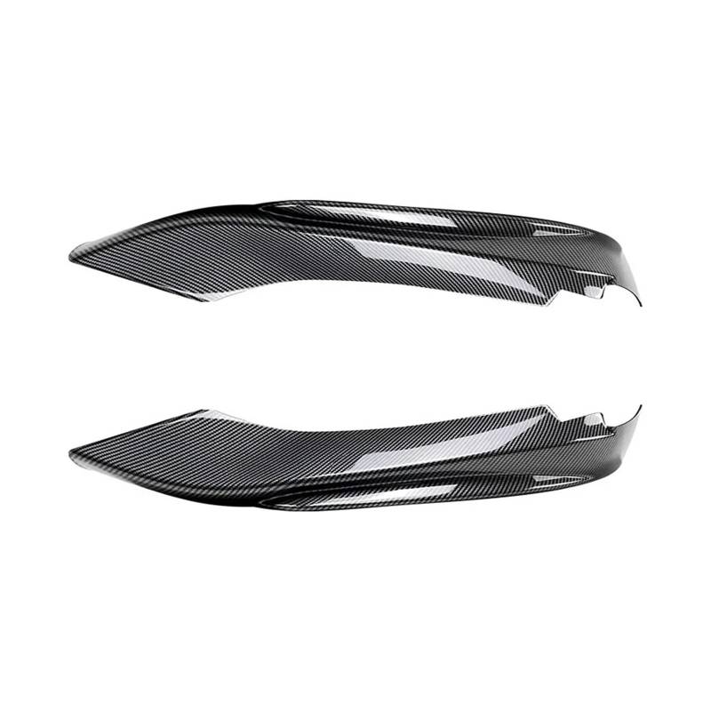 Auto Spoilerlippe Für F32 F33 F36 4 Serie 420i 425i 430i 440i M440i 2014-2020 Auto Vorderen Stoßfänger Lip Spoiler Splitter Diffusor Abdeckung Schutz Trim Auto-Frontspoiler(Carbon Look B) von KUVIEZ
