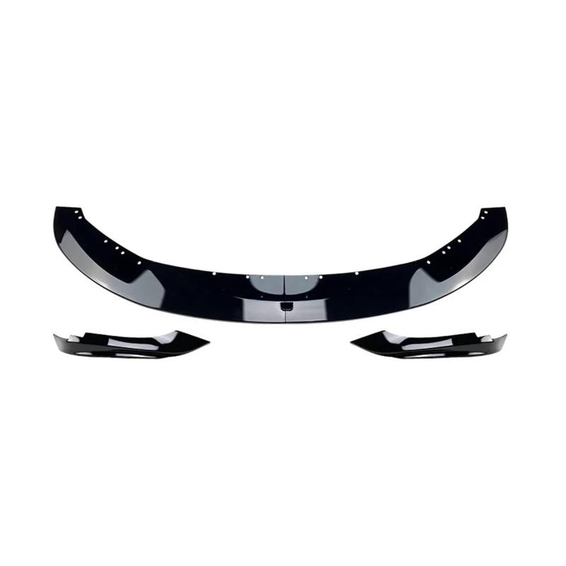 Auto Spoilerlippe Für F32 F33 F36 4 Serie 420i 425i 430i 440i M440i 2014-2020 Auto Vorderen Stoßfänger Lip Spoiler Splitter Diffusor Abdeckung Schutz Trim Auto-Frontspoiler(Gloss Black (4pcs)) von KUVIEZ