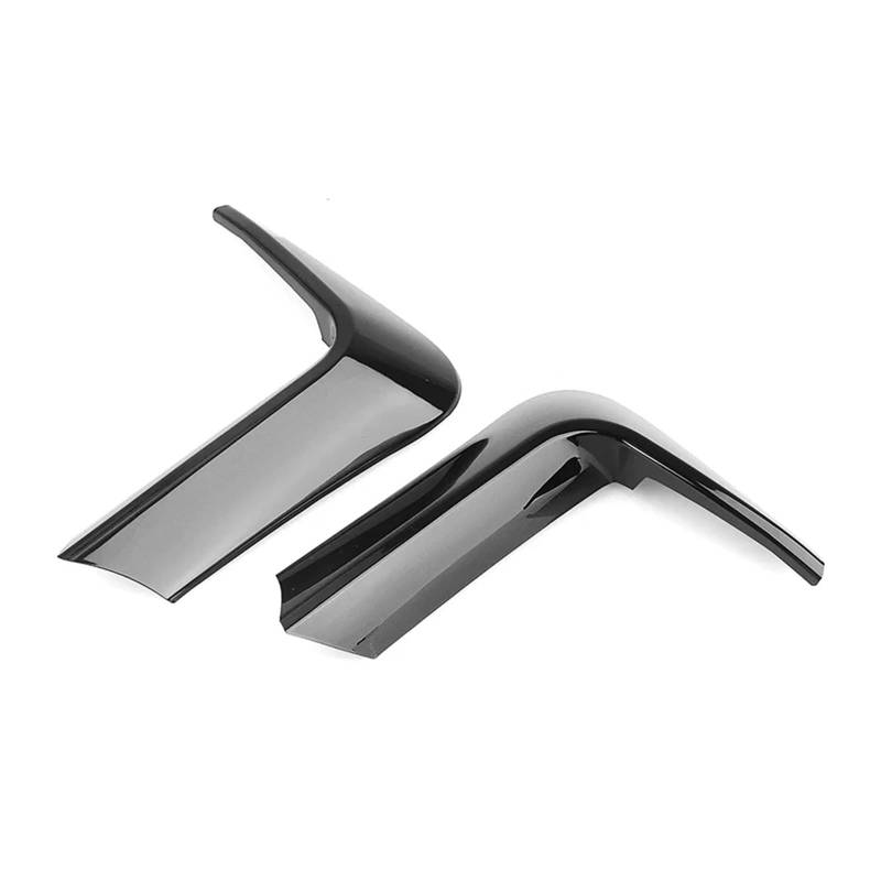 Auto Spoilerlippe Für F80 Für M3 Für M4 F82 F83 2014-2020 Auto Hinten Stoßstange Kollision Schutz Lip Spoiler Glänzend Schwarz Oder Carbon Look Body Kit Auto-Frontspoiler(Glossy Black) von KUVIEZ