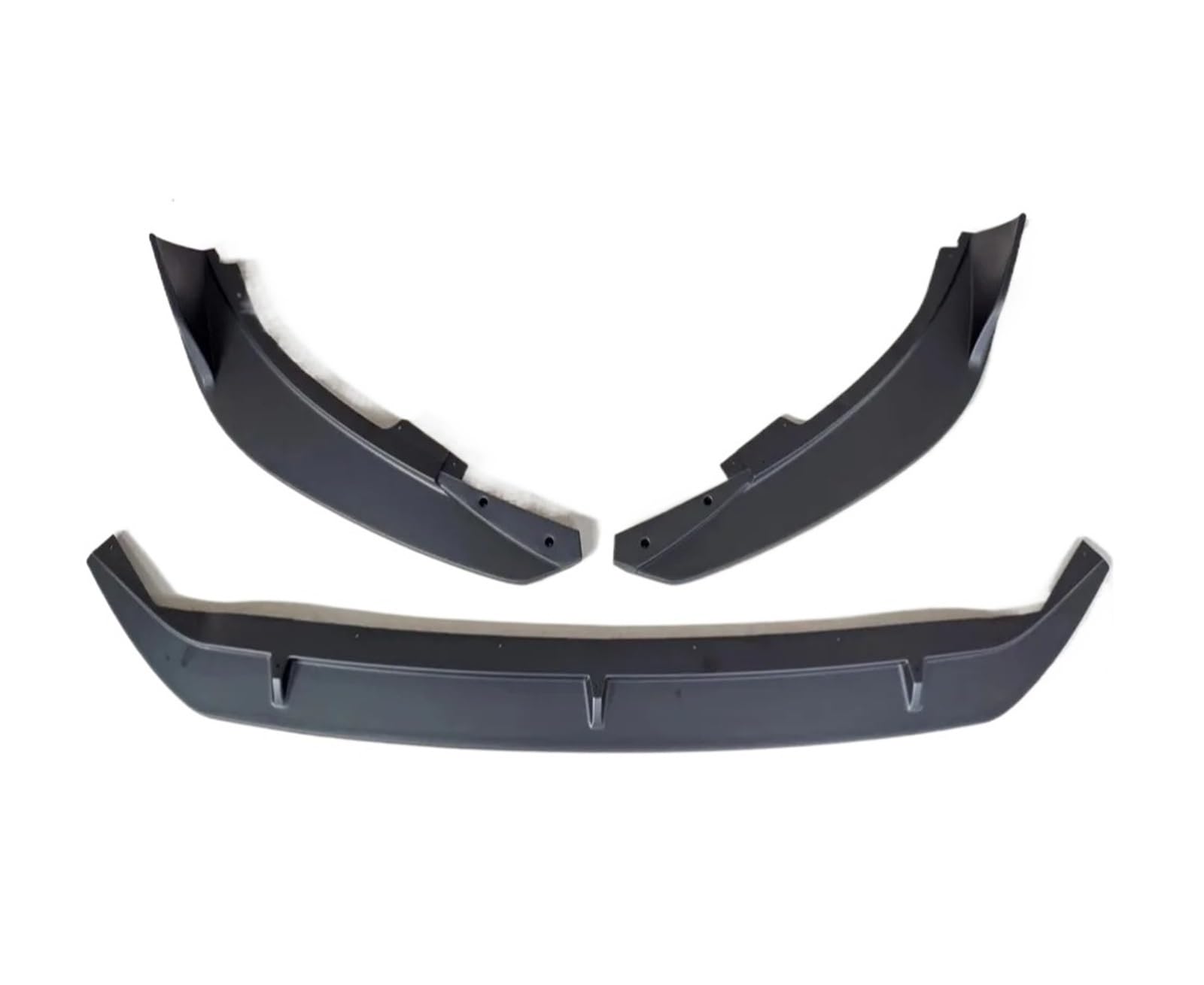 Auto Spoilerlippe Für Ford Für Focus 4th Für Gen Mk4 Für ST-Linie 2018 2019 2020 2021 ABS Auto Front Stoßstange Splitter Lip Diffusor Spoiler Schutz Körper Kits Auto-Frontspoiler(Matt-schwarz) von KUVIEZ