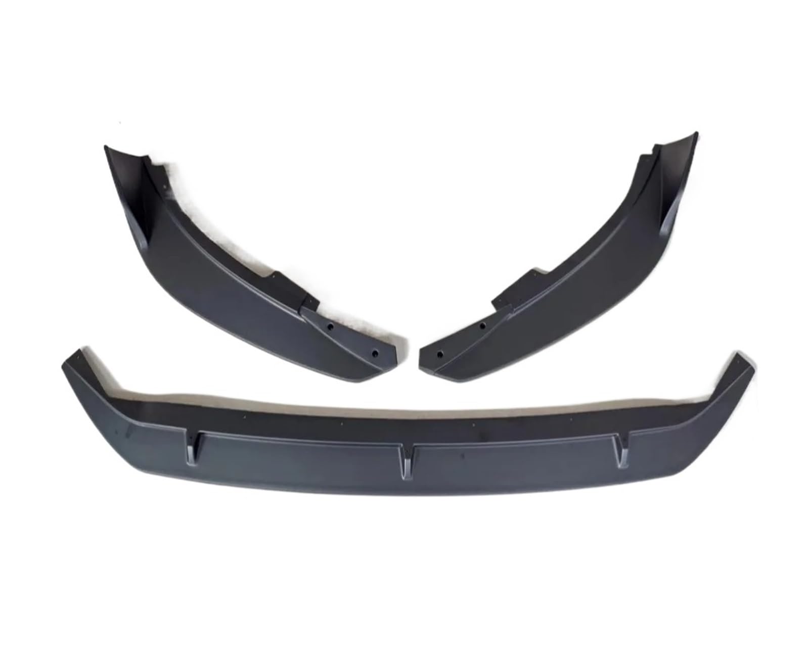 Auto Spoilerlippe Für Ford Für Focus 4th Für Gen Mk4 Für ST-Linie 2018 2019 2020 2021 ABS Auto Front Stoßstange Splitter Lip Diffusor Spoiler Schutz Körper Kits Auto-Frontspoiler(Matt-schwarz) von KUVIEZ