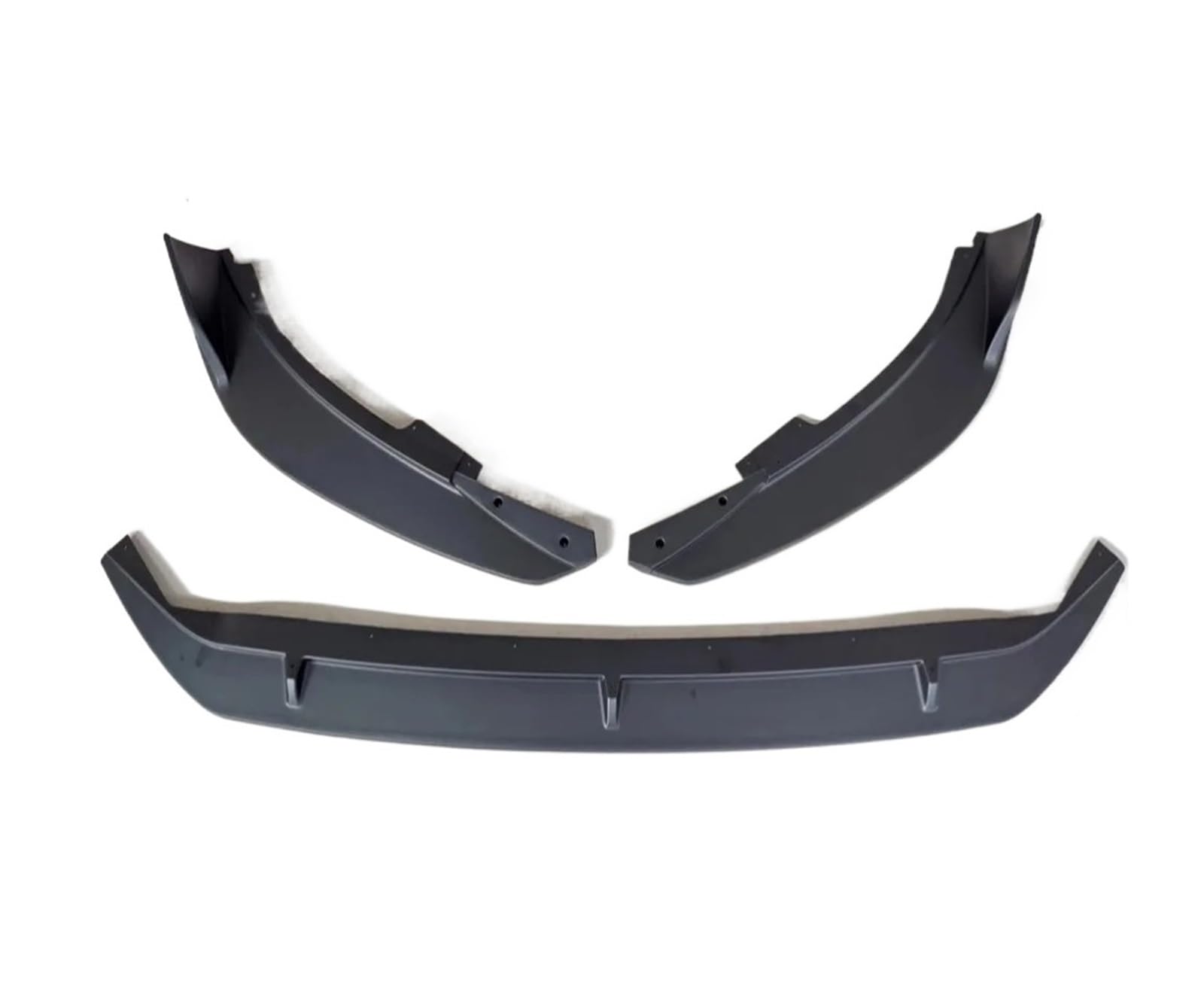 Auto Spoilerlippe Für Ford Für Focus 4th Gen Mk4 Für ST-Linie 2018 2019 2020 2021 ABS Auto Front Stoßstange Splitter Lip Diffusor Spoiler Schutz Körper Kits Auto-Frontspoiler(Matt-schwarz) von KUVIEZ