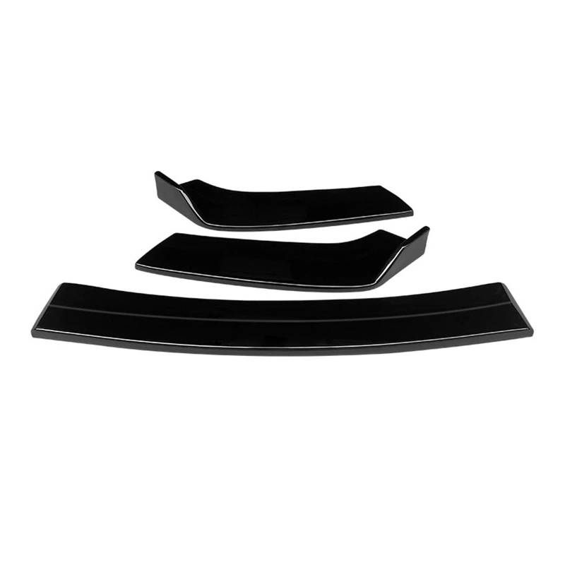 Auto Spoilerlippe Für Für X1 F48 2016 2017 2018 2019 Auto Front Stoßstange Splitter Lip Spoiler Seite Rock Rocker Splitter Winglet Flügel Diffusor Zubehör Auto-Frontspoiler(Gloss Black B) von KUVIEZ