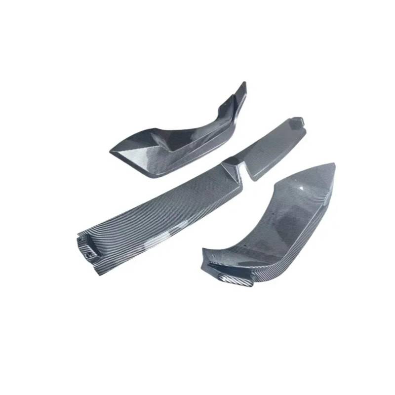 Auto Spoilerlippe Für Für X5 G05 Für Sport Für LCI 30d 40i M60i 2023-2024 Auto Vorderen Stoßfänger Lippe Kinn Frontschürze Lip Spoiler Splitter Bodykit Auto-Frontspoiler(Carbon Look) von KUVIEZ