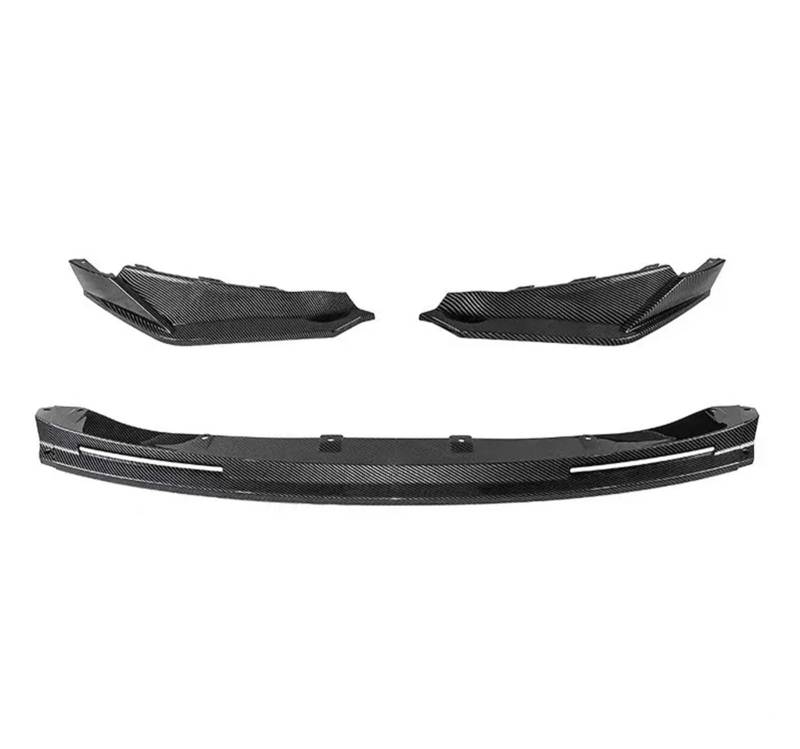 Auto Spoilerlippe Für G80 Für M3 Für M4 G82 2021 2022 2023+ Glanz Schwarz Frontschürze Lip Spoiler Diffusor Splitter Körper Kit Schürzen Abdeckung Schutz Trim Auto-Frontspoiler(Carbon Look) von KUVIEZ