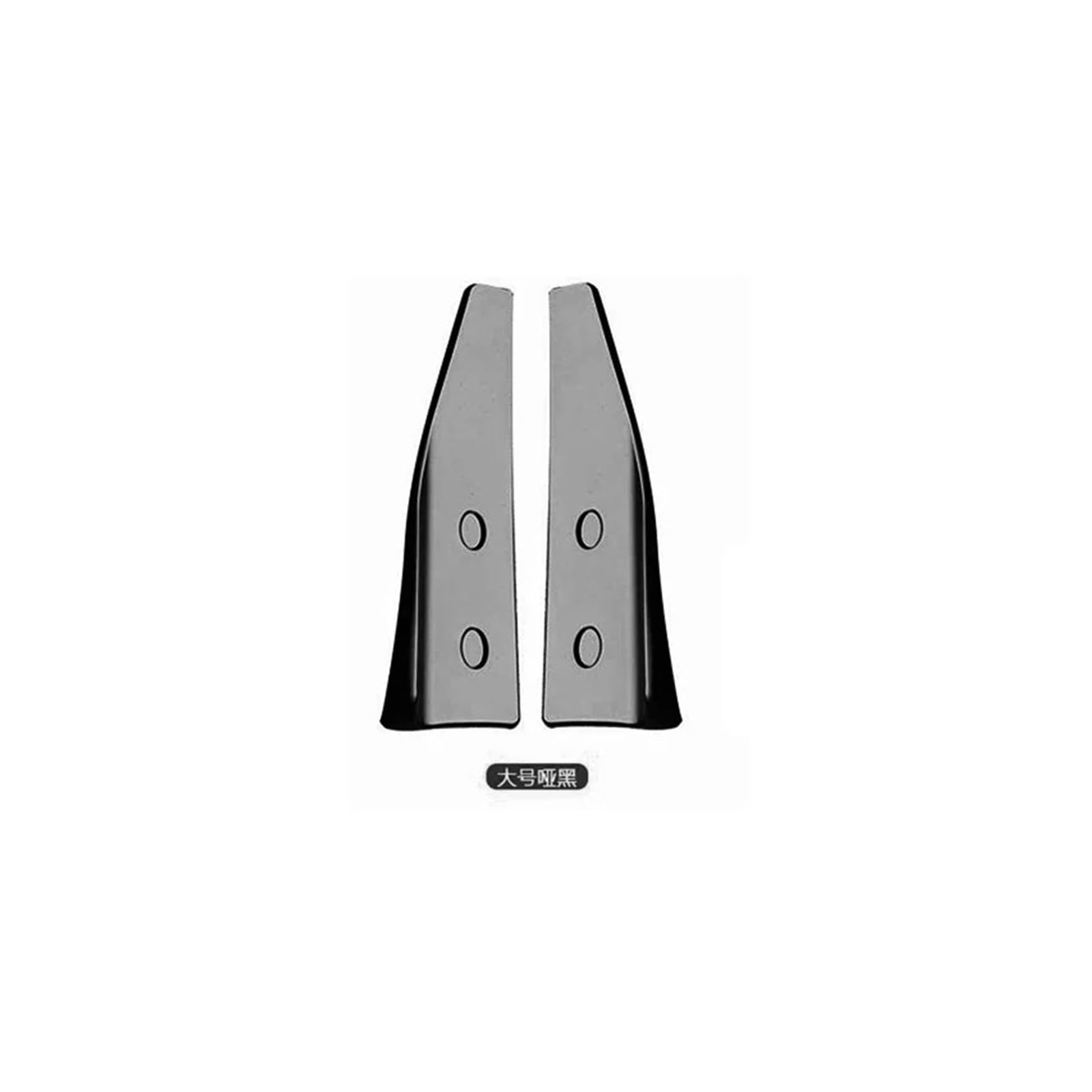 Auto Spoilerlippe Für Geely Für Vorwort Für Xingrui 2021 2022 2023 Splitter Frontschürze Spoiler Röcke Lip Hinten Diffusor Körper Kit Nachrüstung Zubehör Auto-Frontspoiler(Rear Matt Black) von KUVIEZ