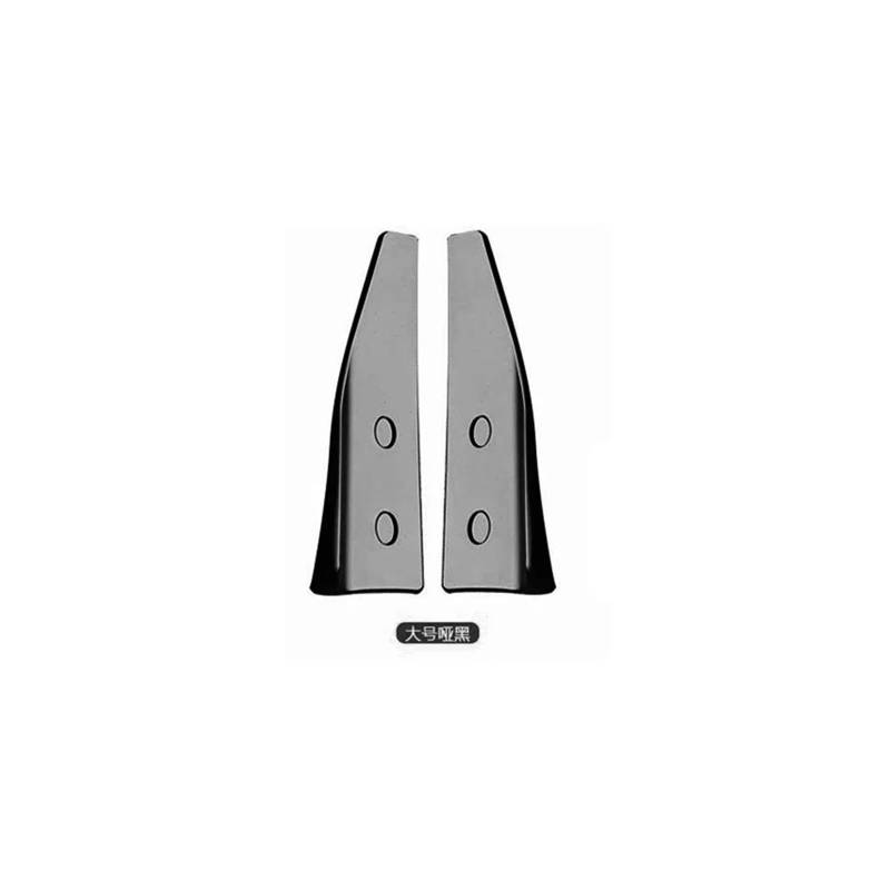 Auto Spoilerlippe Für Geely Für Vorwort Für Xingrui 2021 2022 2023 Splitter Frontschürze Spoiler Röcke Lip Hinten Diffusor Körper Kit Nachrüstung Zubehör Auto-Frontspoiler(Rear Matt Black) von KUVIEZ