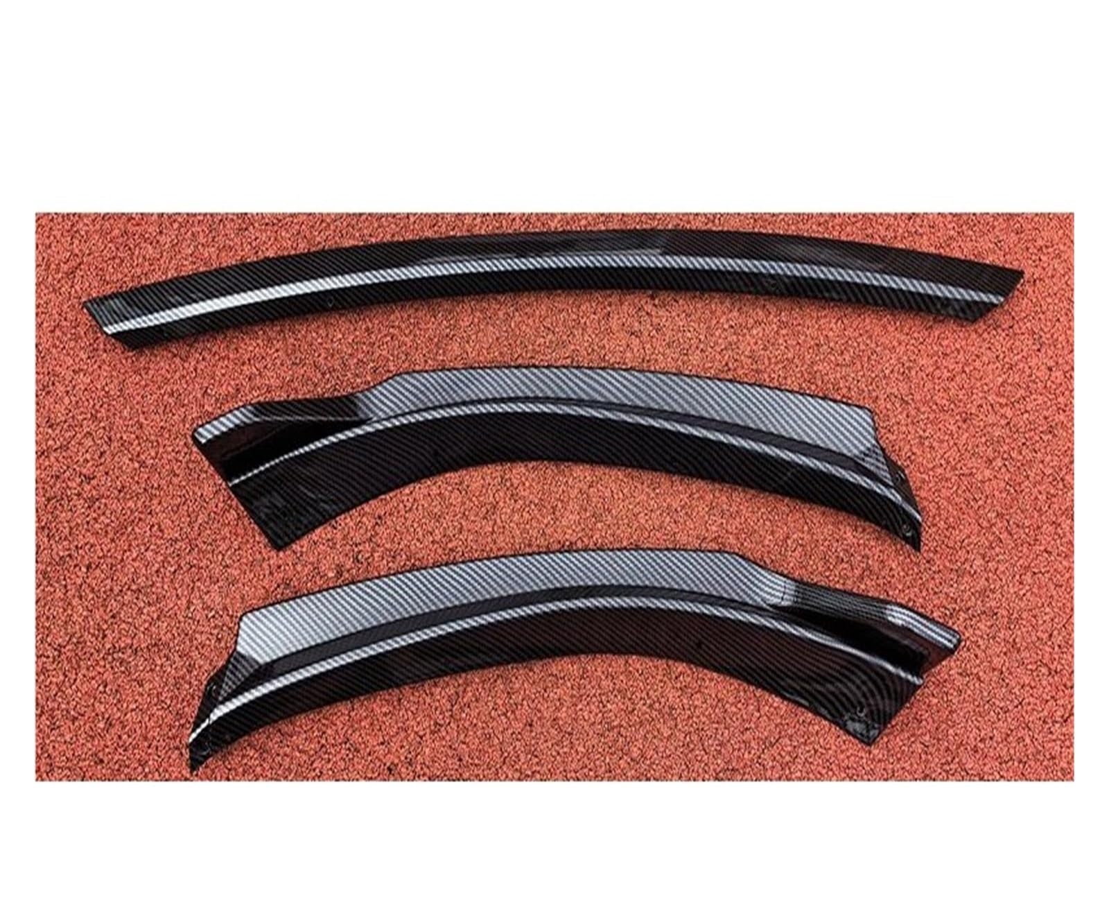 Auto Spoilerlippe Für Golf 6 MK6 Für TSI Für TDI Für Standard 2008 2009 2010 2012 Auto Front Stoßstange Splitter Lip Diffusor Körper Kit Spoiler Guar Auto-Frontspoiler(Carbon Fiber Pattern) von KUVIEZ
