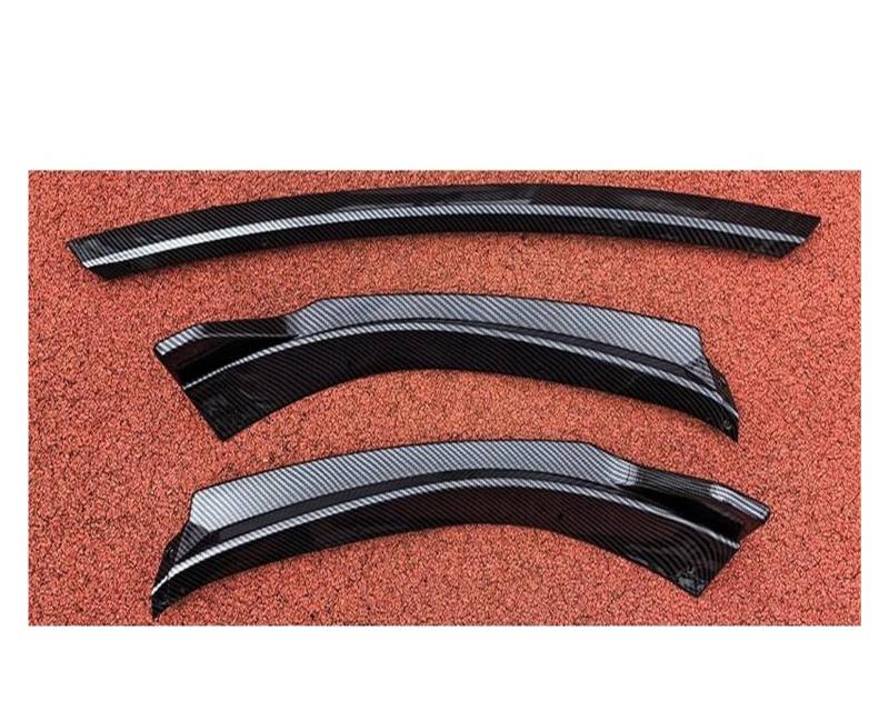 Auto Spoilerlippe Für Golf 6 MK6 Für TSI Für TDI Für Standard 2008 2009 2010 2012 Auto Front Stoßstange Splitter Lip Diffusor Körper Kit Spoiler Guar Auto-Frontspoiler(Carbon Fiber Pattern) von KUVIEZ
