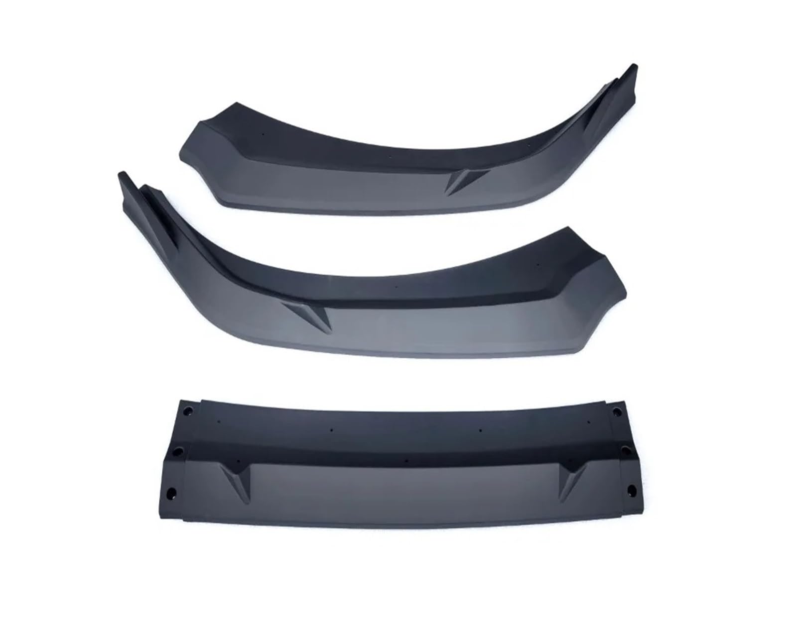 Auto Spoilerlippe Für Hyundai Für Elantra CN7 Neue 2023 2024 Auto Vorderen Stoßfänger Lip Spoiler Splitter Diffusor Abnehmbare Körper Kit Abdeckung Schutz Auto-Frontspoiler(Matt-schwarz) von KUVIEZ
