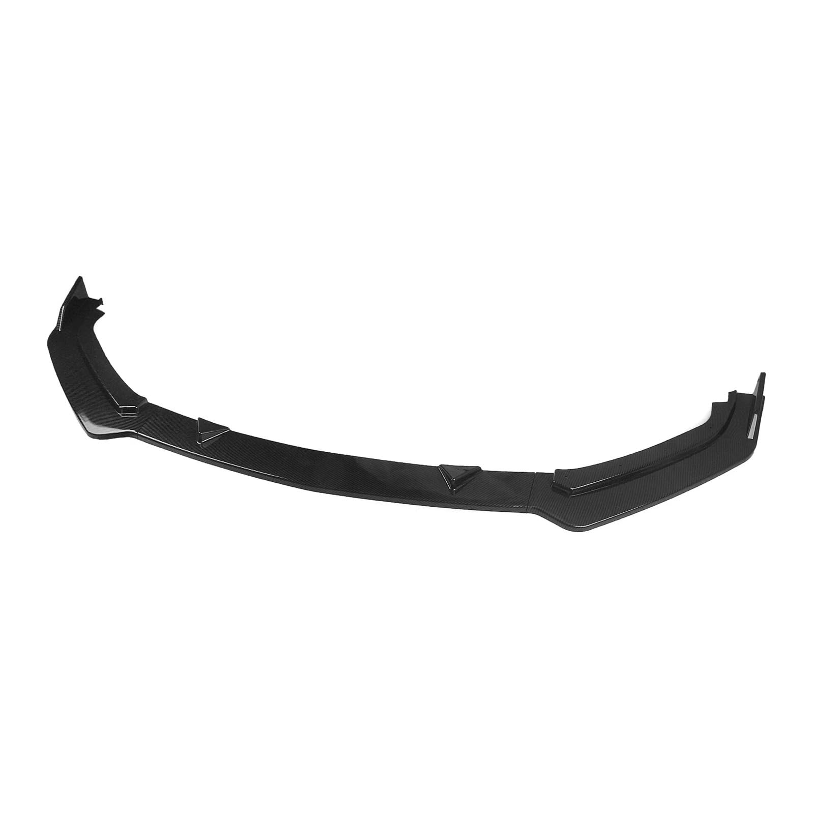 Auto Spoilerlippe Für Infiniti Q60 2017 2018 2019 2020 2021 2022 Frontschürze Lip Spoiler Splitter Diffusor Bodykits Tuning Front Stoßstange Surround Auto-Frontspoiler(Kohlefaser-Optik) von KUVIEZ