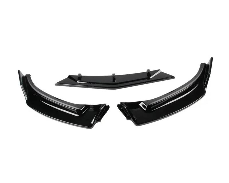 Auto Spoilerlippe Für Mazda 3 Für Axela 2014 2015 2016 2017 2018 Auto Vorderen Stoßfänger Spoiler Lip Body Kit Stoßstange Diffusor Schutz Auto Teile Auto-Frontspoiler(Glossy Black) von KUVIEZ